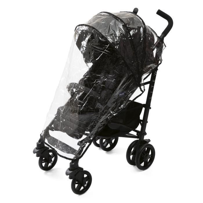 Poussette Liteway 4 Jet Black - CHICCO - Poussette citadine - Mixte - Jusqu'a 22 kg - BÈbÈ