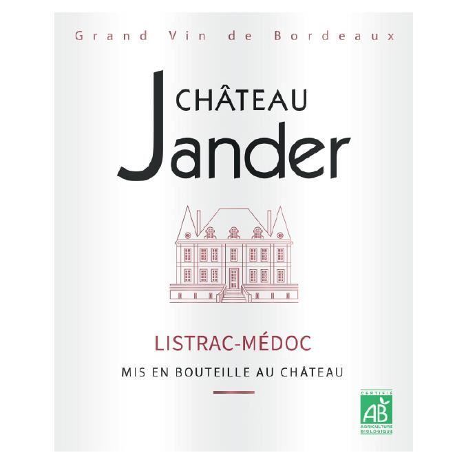 Château Jander 2019Listrac-Médoc - Vin rouge de Bordeaux