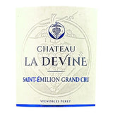 Château La Devine 2021 Saint-Emilion Grand Cru - Vin rouge de Bordeaux - Bio