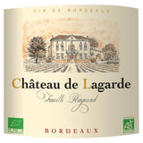 Château de Lagarde 2022 Bordeaux - Vin rouge de Bordeaux - Bio