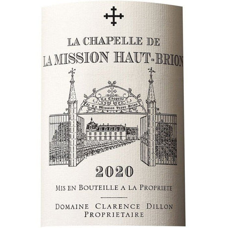 La Chapelle de Mission Haut-Brion 2020 Pessac-Léognan - Vin rouge de Bordeaux