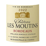 Château Les Moutins 2022 Bordeaux - Vin rouge de Bordeaux