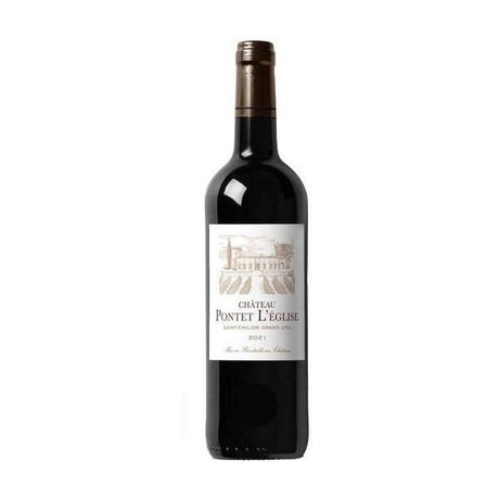 Château Pontet L'Eglise 2021 Saint Emilion Grand Cru - Vin rouge de Bordeaux