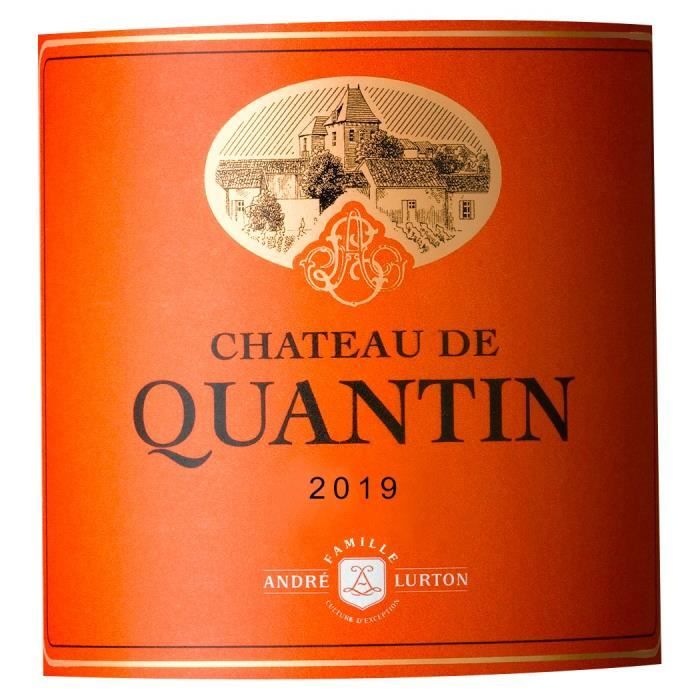 Ch‚teau de Quantin 2020 Pessac-LÈognan - Vin rouge de Bordeaux