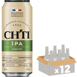 Biere IPA Signature - Chti - 6.00% Vol. - Canettes 12x50cl