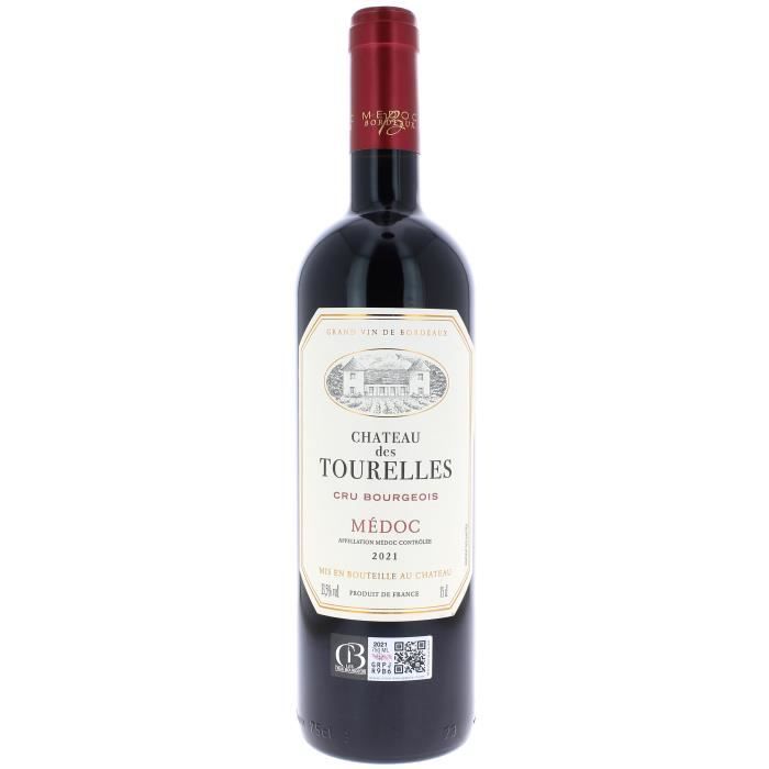 Château Des Tourelles 2021 Médoc Cru Bourgeois - Vin rouge de Bordeaux
