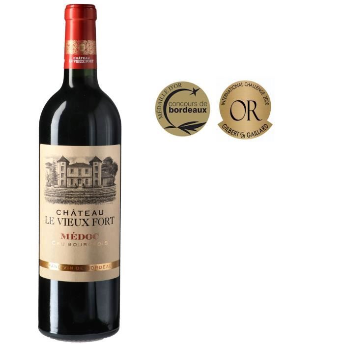 Château Le Vieux Fort 2021Médoc Cru Bourgeois - Vin rouge de Bordeaux