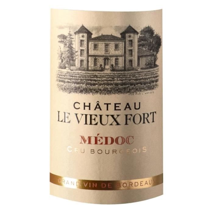 Château Le Vieux Fort 2021Médoc Cru Bourgeois - Vin rouge de Bordeaux