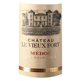 Château Le Vieux Fort 2021Médoc Cru Bourgeois - Vin rouge de Bordeaux