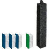 CIANO, Aquarium Consommables - Cartouches de Filtration de Rechange pour Filtre d'Aquarium- Pack 3 mois  - Taille L