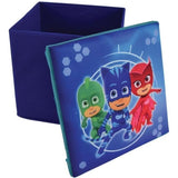 Table avec 2 tabourets de rangement - FUN HOUSE - PYJAMASQUES - 40 x 50 x 50 cm