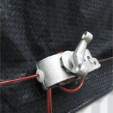 GRE - B‚che d'hivernage  pour piscine tubulaire hors sol ronde ÿ3,50m - 120g/m≤ - Protege des dÈbris et diminue l'Èvaporation