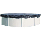 GRE - B‚che d'hivernage  pour piscine tubulaire hors-sol ronde GRE - ÿ4m a ÿ4,60m - 120g/m≤ - noir