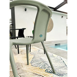 Lot composé de 2 fauteuils de jardin - CITY GARDEN - DIEGO-FT - Olive - Empilables