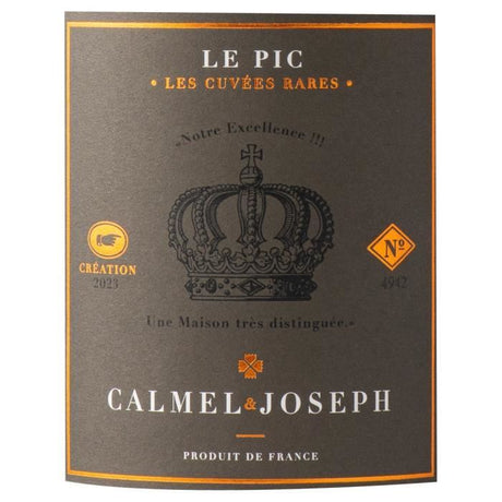 Calmel & Joseph Les Cuvées Rares Le Pic 2024 Pic Saint Loup - Vin rouge de Languedoc