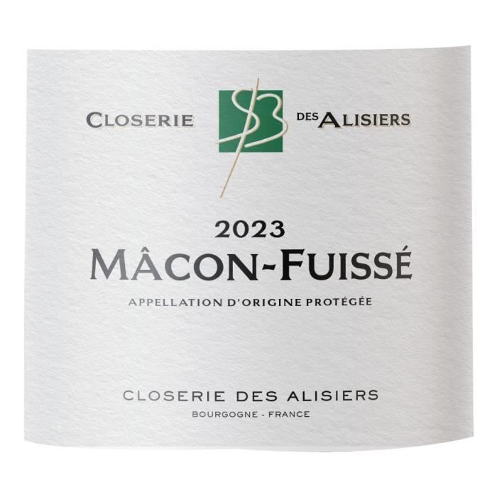 Closerie des Alisiers 2023 Mâcon-Fuissé - Vin blanc de Bourgogne