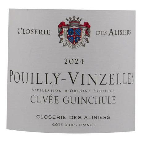 Closerie des Alisiers Cuvée Guinchule 2024 Pouilly-Vinzelles - Vin blanc de Bourgogne