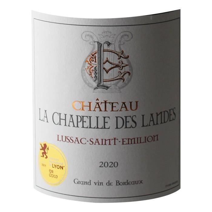 Château La Chapelle Des Landes 2020 Lussac-Saint-Emilion - Vin rouge de Bordeaux