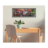 Puzzle Panorama 1000 pieces - CLEMENTONI - MARVEL - Poster inclus - Multicolore - Pour adultes