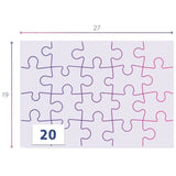 Puzzle Stitch 2x20 pieces, Pour enfants a partir de 3 ans, Theme dessins animés, CLEMENTONI