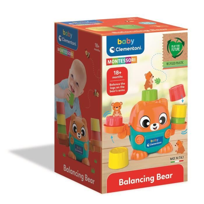 L'ours équilibriste Montessori CLEMENTONI