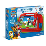 Clementoni - Pupitre Pat'Patrouille - Jeu éducatif - Découvre les formes, les couleurs, les chiffres, l'espace et les dimensions