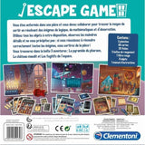 Clementoni - Escape Game - 3 pieces : Pharaon, Espace, Château - 1 a 8 joueurs
