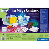 Clementoni - Science & Jeu - Les mÈga cristaux - CrÈation de cristaux - FabriquÈ en Italie