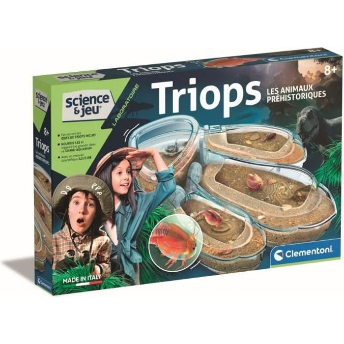 Triops, les animaux préhisto - Clementoni - Science & Jeu - Jeux Scientifiques