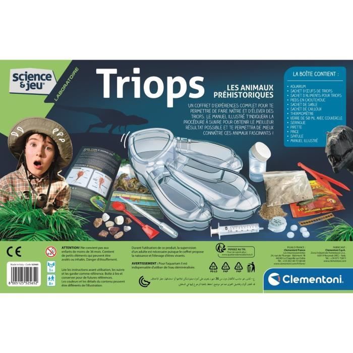Clementoni - Science & Jeu - Triops