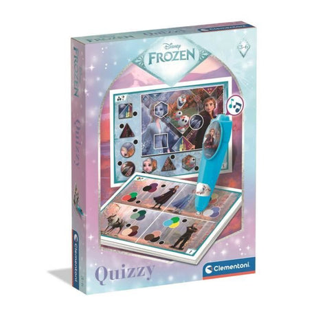 Clementoni - Quizzy - La reine des neiges - Jeu avec stylo intéractif - Sonore et lumineux - Des 3ans