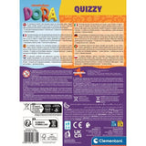 Clementoni - Quizzy Dora l'Exploratrice - des 3 Ans - Jeu Éducatif Interactif - Apprentissage Ludique avec Cartes Illustrées
