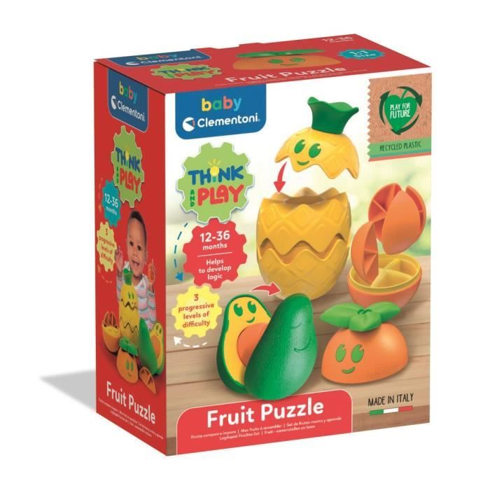 CLEMENTONI - Mes fruits a assembler