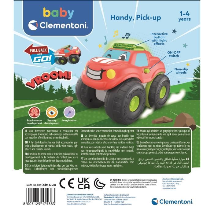 CLEMENTONI - Mon pick-up interactif