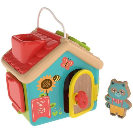 Clementoni - Montessori - Ma maison d'activités - Maison et personnage