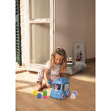 Clementoni - Bus Stitch Clemmy - 6 cubes souples a empiler - 2 figurines - Éveil sensoriel et motricité fine - Pour bébé des 6 mois
