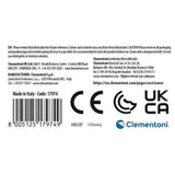 Clementoni - Bus Stitch Clemmy - 6 cubes souples a empiler - 2 figurines - Éveil sensoriel et motricité fine - Pour bébé des 6 mois