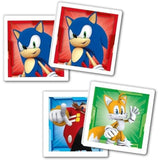 Clementoni - Edukit - Sonic - Coffret apprentissage 4 en 1 - 2 puzzles, 1 mÈmo, 1 jeu de 6 cubes - FabriquÈ en Italie -DÈs 4ans
