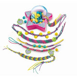 Clementoni Crazy Chic  - Coffret création de bracelets de l'amitié - Perles et fils - Des 7ans