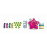 Clementoni Crazy Chic  - Coffret création de bracelets de l'amitié - Perles et fils - Des 7ans