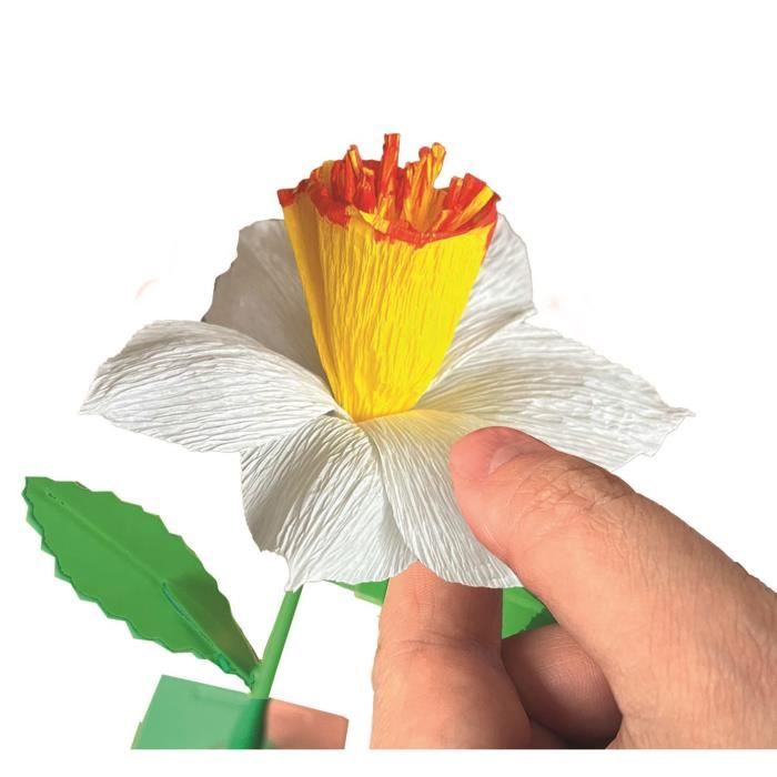 CLEMENTONI - Crée tes fleurs - Narcisse