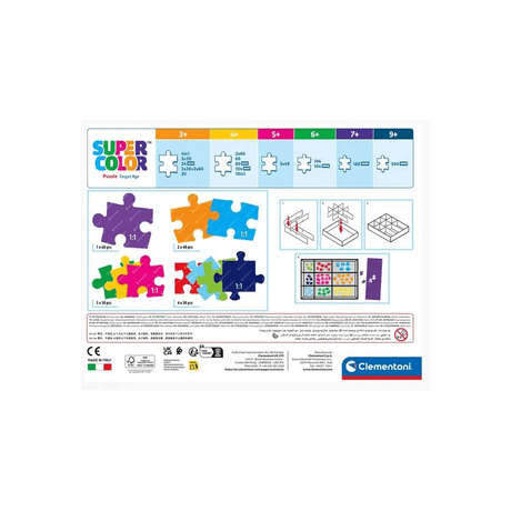 CLEMENTONI - Puzzle 10 en 1 - Dora