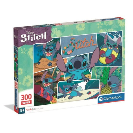 Puzzle Stitch 300 pieces Super, Pour enfants a partir de 3 ans, Theme dessins animés, CLEMENTONI