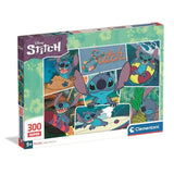 Puzzle Stitch 300 pieces Super, Pour enfants a partir de 3 ans, Theme dessins animés, CLEMENTONI