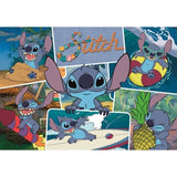 Puzzle Stitch 300 pieces Super, Pour enfants a partir de 3 ans, Theme dessins animés, CLEMENTONI