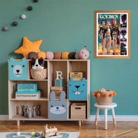 Clementoni - K-Pop Demon Hunters - Puzzles 180 Pieces - Puzzle enfant - Des 7 ans - Trio Golden - Netflix