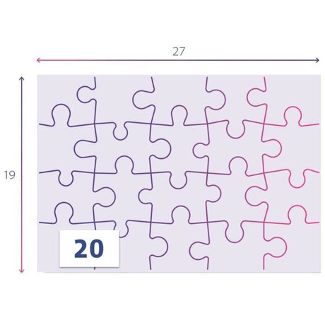 CLEMENTONI - 2x20 pieces - La Reine des Neiges 2