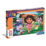 CLEMENTONI - 24 pieces Maxi - Dora