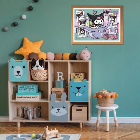 Puzzle 104 pieces - Clementoni - Kuromi - Puzzle Enfant - Des 6 ans - Pieces Super Color
