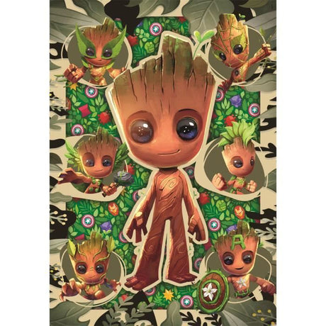 CLEMENTONI - 104 pieces - Marvel, Groot